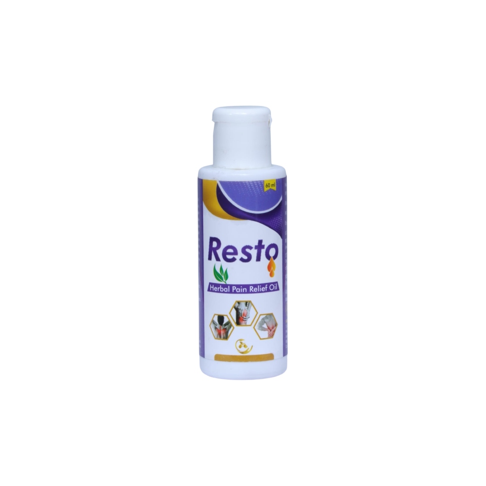RNTax Lab (3) RESTO Herbal Pain Relief Oil - Image 1